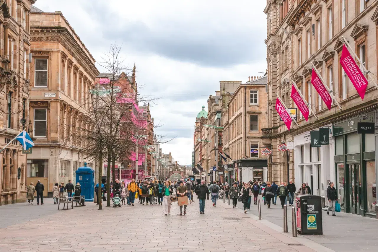 Buchanan Street in Glasgow