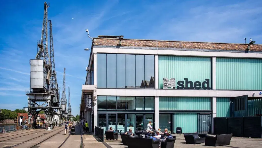 M Shed museum on Bristol harbourside
