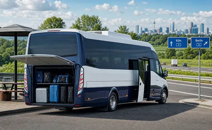 Minibus hire for Germany travel
