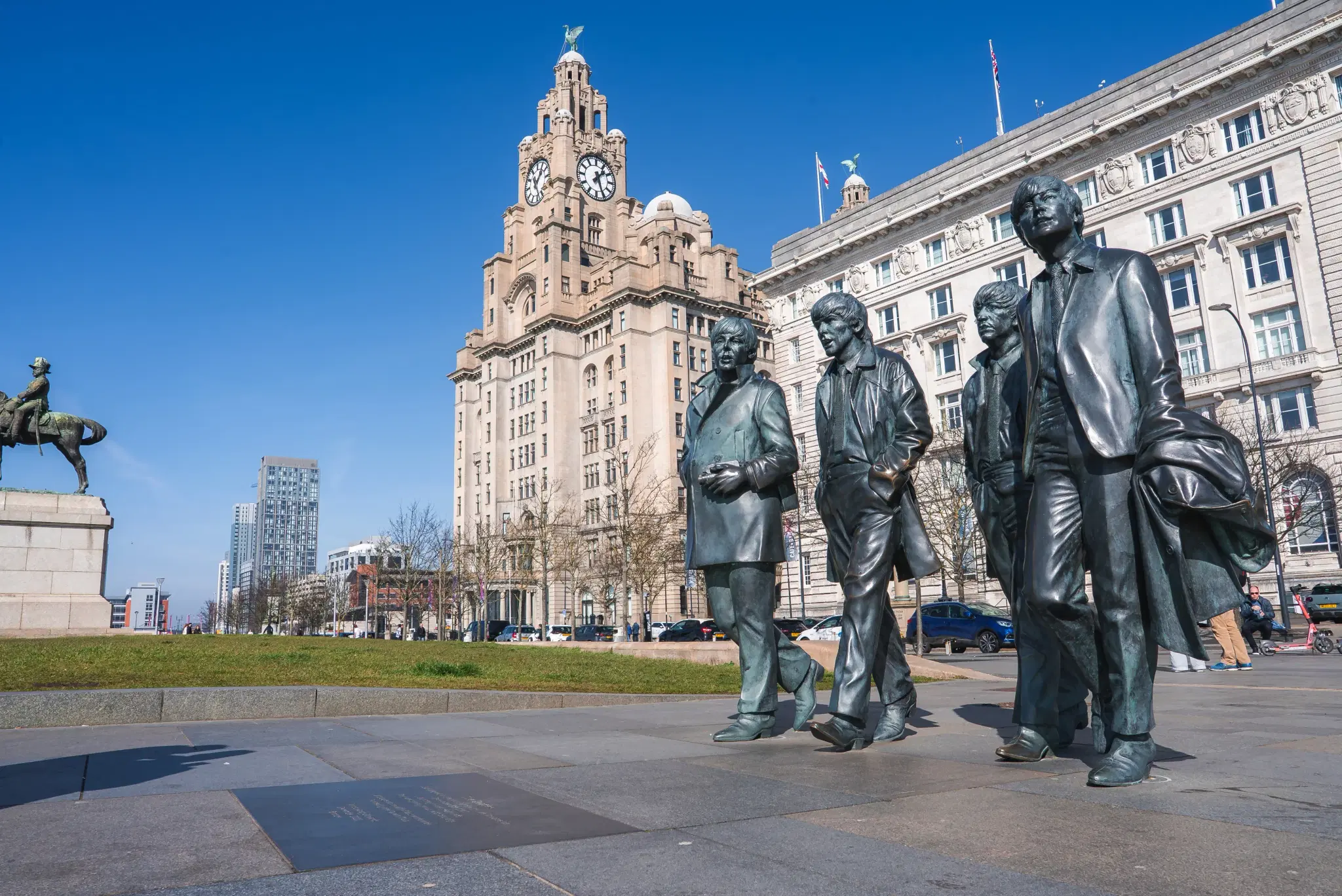 Map of Liverpool coach hire coverage areas