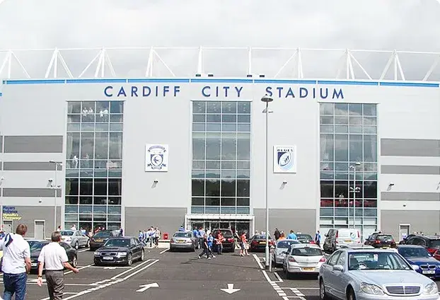 Cardiff Principality Stadium and city centre