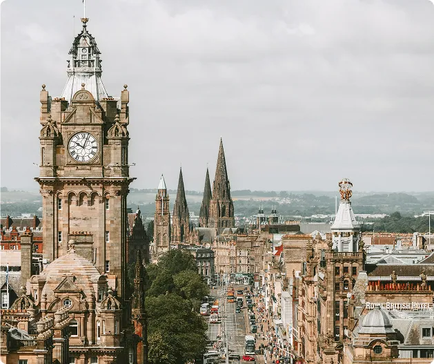 Coach Hire Network in Edinburgh