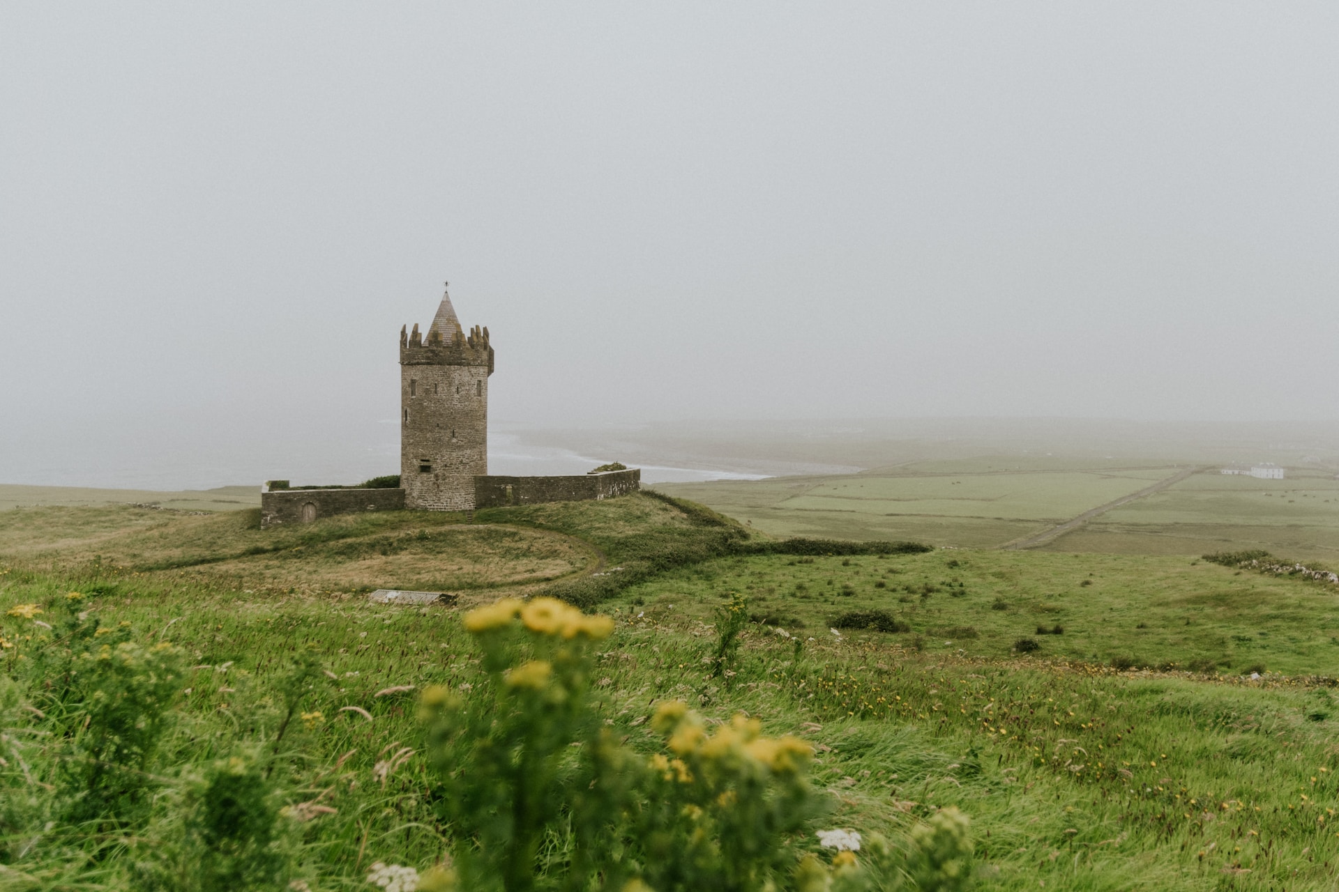 Coach travel to Ireland scenic landscape