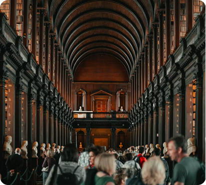 The Book of Kells Experience at Trinity College Dublin