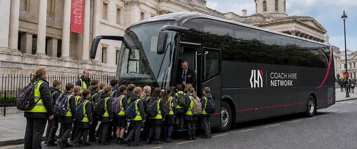 Coach for school trips
