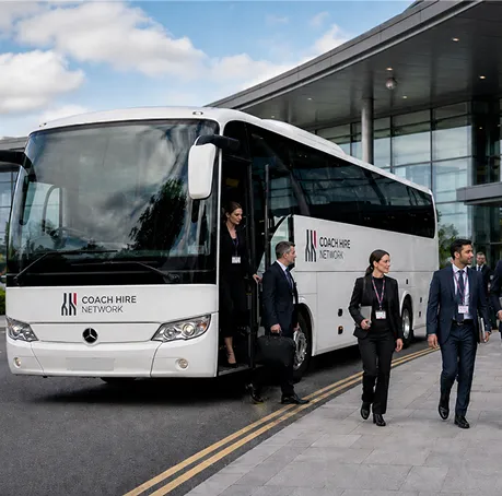 Executive minibus for client site visits