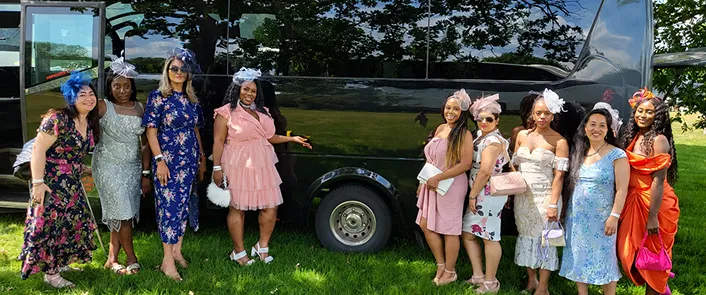 Coach for stag and hen parties